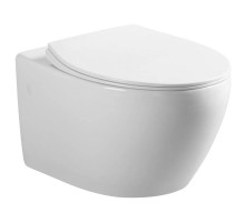 Подвесной безободковый унитаз Art&Max Elegant AM9316CHR