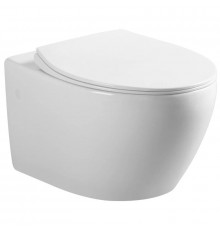 Подвесной безободковый унитаз Art&Max Elegant AM9316CHR