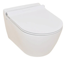 Подвесной унитаз с сиденьем микролифт Serel Smart SM25SL