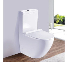 Унитаз-компакт безободковый с сиденьем микролифт Esbano Ripoll-C ESUNRIPOCW
