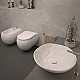 Купить Подвесной безободковый унитаз с сиденьем микролифт Bien Pent PNKA052N1VP0W3000 в магазине сантехники Santeh-Crystal.ru