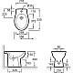 Заказать Биде напольное Jacob Delafon Patio EBB0002-00 в магазине сантехники Santeh-Crystal.ru
