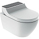 Заказать Подвесной безободковый унитаз с функцией биде Geberit AquaClean Tuma Comfort 146.294.SJ.1 в магазине сантехники Santeh-Crystal.ru