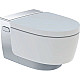 Купить Подвесной безободковый унитаз с функцией биде Geberit AquaClean Mera Classic 146.204.21.1 в магазине сантехники Santeh-Crystal.ru