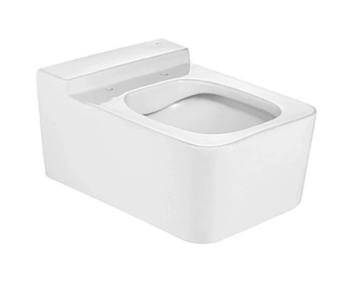 Приобрести Подвесной безободковый унитаз Roca Inspira 346537000 в магазине сантехники Santeh-Crystal.ru