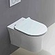 Купить Подвесной безободковый унитаз BelBagno Ancona BB1224CHR-SM в магазине сантехники Santeh-Crystal.ru