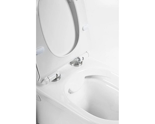 Купить Подвесной безободковый унитаз BelBagno Ancona BB1224CHR-SM в магазине сантехники Santeh-Crystal.ru