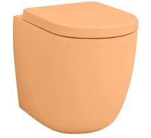 Приставной безободковый унитаз Artceram File 2.0 FLV005 13 00 arancio cammeo