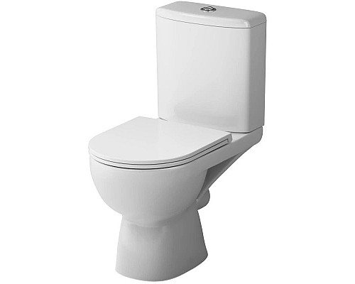 Купить Унитаз-компакт безободковый с сиденьем микролифт Am.Pm Gem C908600SC в магазине сантехники Santeh-Crystal.ru
