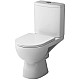 Купить Унитаз-компакт безободковый с сиденьем микролифт Am.Pm Gem C908600SC в магазине сантехники Santeh-Crystal.ru