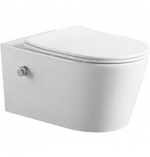 Подвесной безободковый унитаз с функцией биде Art&Max Zoe AM9322C1CHR