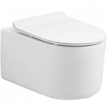 Подвесной безободковый унитаз Art&Max Rimini AM204CHR