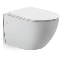 Унитаз подвесной Vincea Globo VT1-14 безободковый, с сиденьем микролифт, белый