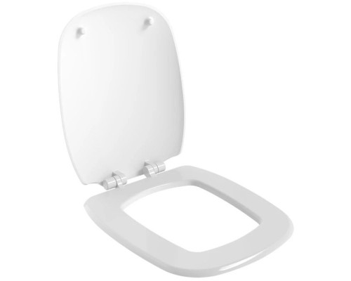 Приобрести Подвесной безободковый унитаз с сиденьем микролифт Ambassador Diamond 123T20001R-122T20001 в магазине сантехники Santeh-Crystal.ru