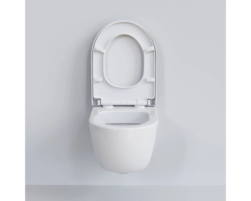 Купить Подвесной безободковый унитаз Ambassador Abner 103T20001R в магазине сантехники Santeh-Crystal.ru