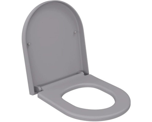 Купить Подвесной безободковый унитаз с сиденьем микролифт Ambassador Abner 103T20301R-102T20301 в магазине сантехники Santeh-Crystal.ru