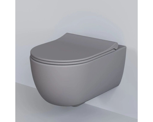 Приобрести Подвесной безободковый унитаз Ambassador Abner 103T20301R в магазине сантехники Santeh-Crystal.ru