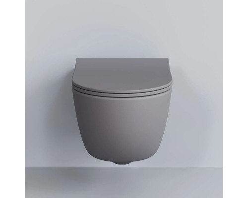 Приобрести Подвесной безободковый унитаз Ambassador Abner 103T20301R в магазине сантехники Santeh-Crystal.ru