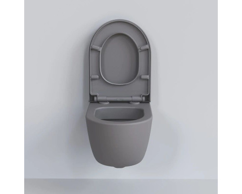 Приобрести Подвесной безободковый унитаз Ambassador Abner 103T20301R в магазине сантехники Santeh-Crystal.ru