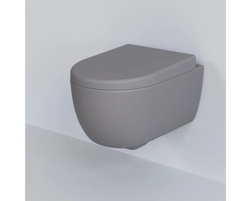 Приобрести Подвесной безободковый унитаз Ambassador Abner 103T20301R в магазине сантехники Santeh-Crystal.ru