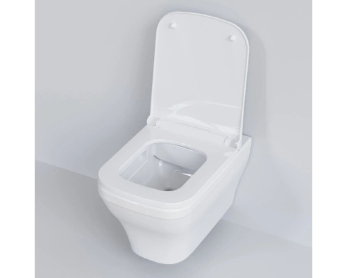 Купить Подвесной безободковый унитаз Ambassador Benefit 203T20001R в магазине сантехники Santeh-Crystal.ru