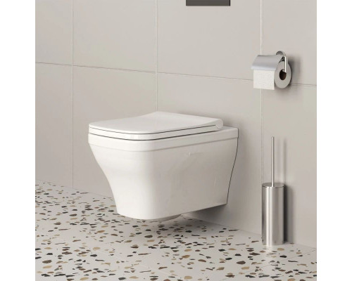 Купить Подвесной безободковый унитаз Ambassador Benefit 203T20001R в магазине сантехники Santeh-Crystal.ru