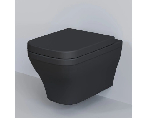 Купить Подвесной безободковый унитаз Ambassador Benefit 203T20201R в магазине сантехники Santeh-Crystal.ru