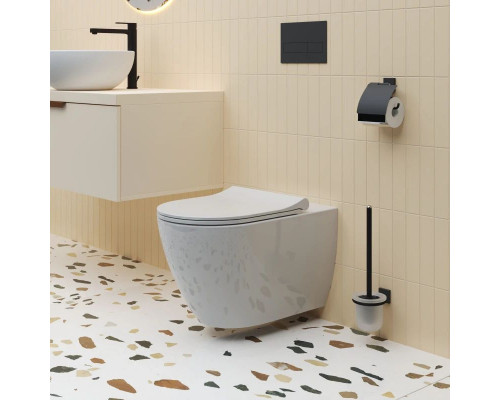 Заказать Подвесной безободковый унитаз Ambassador Queen 113T20001R в магазине сантехники Santeh-Crystal.ru