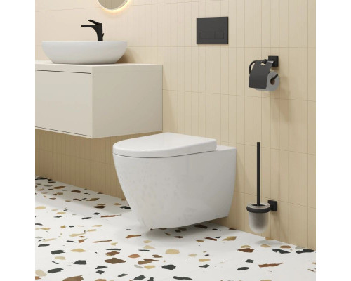 Заказать Подвесной безободковый унитаз Ambassador Queen 113T20001R в магазине сантехники Santeh-Crystal.ru