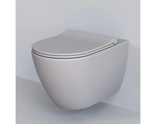 Купить Подвесной безободковый унитаз Ambassador Queen 113T20301R в магазине сантехники Santeh-Crystal.ru