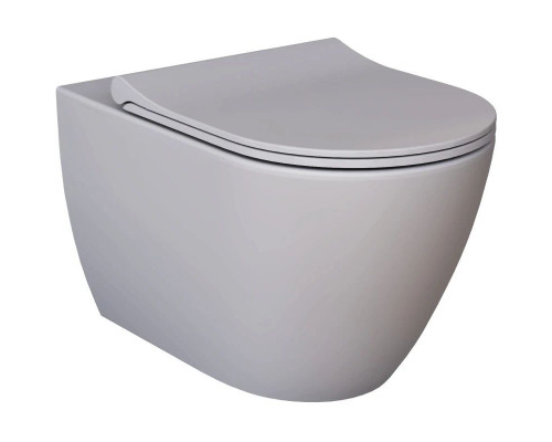 Купить Подвесной безободковый унитаз Ambassador Queen 113T20301R в магазине сантехники Santeh-Crystal.ru