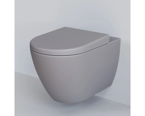 Купить Подвесной безободковый унитаз Ambassador Queen 113T20301R в магазине сантехники Santeh-Crystal.ru