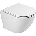 Подвесной безободковый унитаз BelBagno Sfera-R BB046CH-TOR