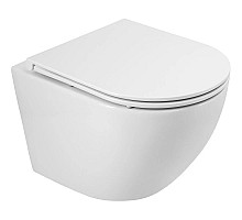 Подвесной безободковый унитаз BelBagno Sfera-R BB046CH-TOR