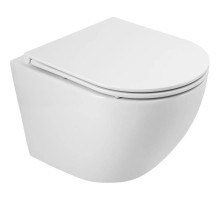 Подвесной безободковый унитаз BelBagno Sfera-R BB046CH-TOR