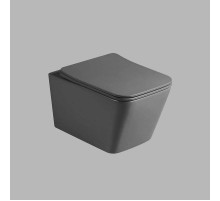 Подвесной безободковый унитаз с сиденьем микролифт Vincea Q-Line VT1-12MA