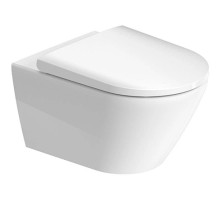 Подвесной безободковый унитаз с сиденьем микролифт Duravit D-Neo 45770900A1