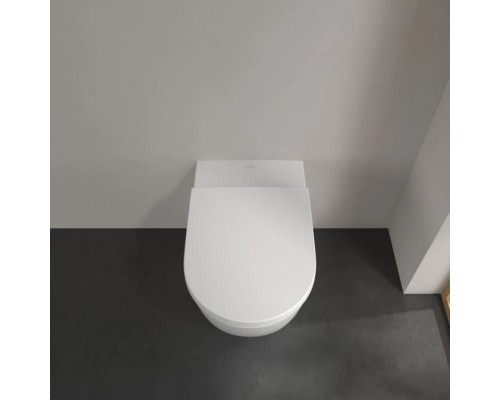 Купить Приставной безободковый унитаз Villeroy & Boch Subway 3.0 4671T0R1 в магазине сантехники Santeh-Crystal.ru