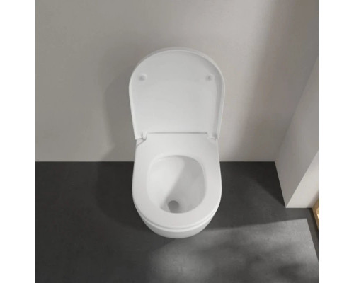 Купить Приставной безободковый унитаз Villeroy & Boch Subway 3.0 4671T0R1 в магазине сантехники Santeh-Crystal.ru