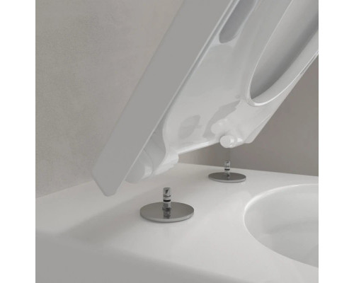 Купить Приставной безободковый унитаз Villeroy & Boch Subway 3.0 4671T0R1 в магазине сантехники Santeh-Crystal.ru