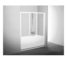 Шторка для ванны Ravak AVDP3 - 150 белый Rain 40VP010241