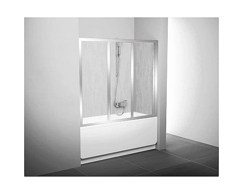 Приобрести Шторка для ванны Ravak AVDP3 - 150 сатин Rain 40VP0U0241 в магазине сантехники Santeh-Crystal.ru