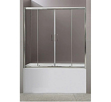 Шторка для ванны BelBagno Uno 150 см прозрачное стекло UNO-VF-2-150/145-C-Cr