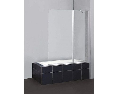 Заказать Шторка для ванны BelBagno Sela 120 см прозрачное стекло SELA-V-11-120/140-C-Cr в магазине сантехники Santeh-Crystal.ru