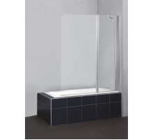Шторка для ванны BelBagno Sela 120 см текстурное стекло SELA-V-11-120/140-Ch-Cr-R
