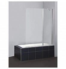 Шторка для ванны BelBagno Sela 120 см текстурное стекло SELA-V-11-120/140-Ch-Cr-R