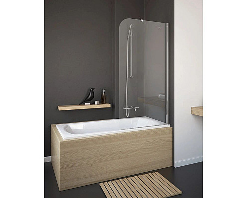 Купить Шторка для ванны Radaway Torrenta PNJ 80 R графитовое в магазине сантехники Santeh-Crystal.ru