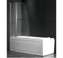 Шторка для ванны 100 см Gemy New Rockcoco S03201 прозрачное