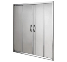 Шторка для ванны 150 см Gemy New Rockcoco S12192A прозрачное