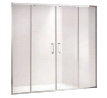 Шторка для ванны 180 см Gemy New Rockcoco S30193D прозрачное